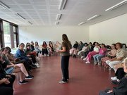 Workshop „Diversity in the health professions“ unter Leitung von Magdalena Scharf